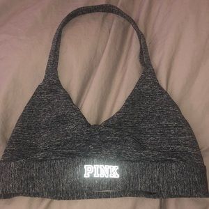 PINK halter sports bra